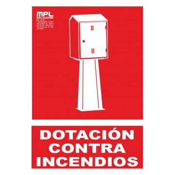 Señal: Dotación Contra Incendios
