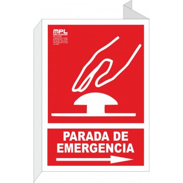 Banderola: Parada De Emergencia Derecha