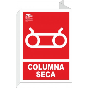 Banderola: Columna Seca