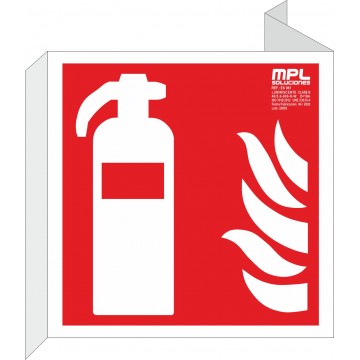 Banderola cuadrada: Fire Extinguisher