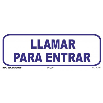 Llamar para entrar