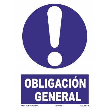 Señal: Obligación general