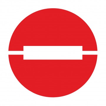 Plantilla Suelo Prohibido El Paso