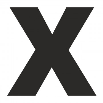 Plantilla Suelo Letra X