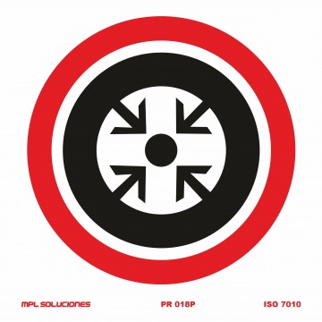 Señal: Prohibido permanecer en este lugar