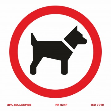 Señal: Perro peligroso