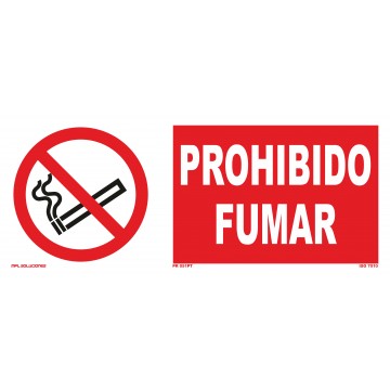 Señal: Prohibido fumar