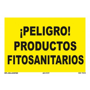 Señal: ¡Peligro! Productos fitosanitarios