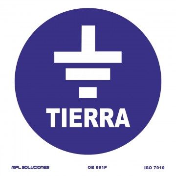 Señal: Obligatorio conectar toma tierra