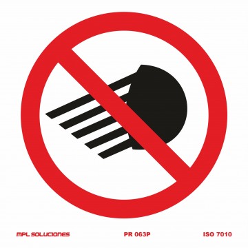 Señal: Prohibido repostar con las luces encendidas