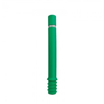 Pilona extraíble PVC-EVA 810 mm Verde con peana