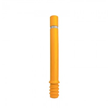 Pilona extraíble PVC-EVA 810 mm Amarillo con peana