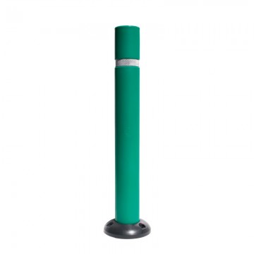 Pilona fija PVC-EVA 810 mm Verde con peana