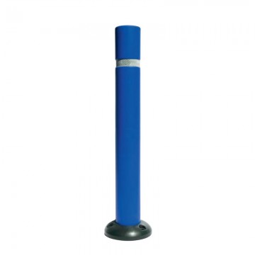 Pilona fija PVC-EVA 810 mm Azul con peana