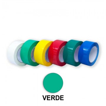 Cinta adhesiva Verde 50 mm x 132 m