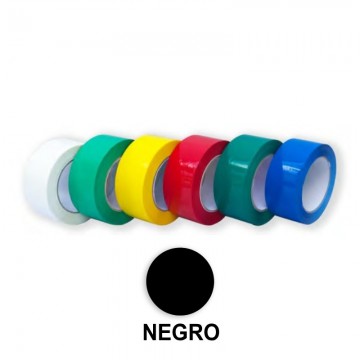 Cinta adhesiva Negro 50 mm x 132 m