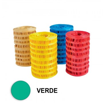 Malla verde señalización telecomunicaciones 33 cm x 200 m