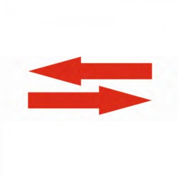 Juego 2 flechas Rojas 29x8cm