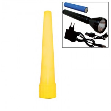 Cono para linterna recargable Super led Basic