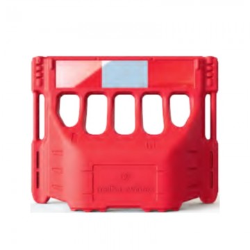 Barrera mediana Budda Barrier Roja 800x1040x280