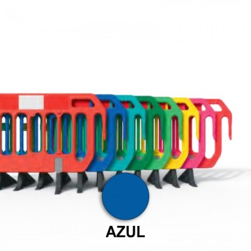 Valla señal Slim Gate Barrier 2m Azul