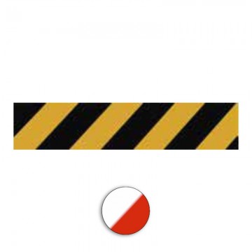 Espumas protectoras planas garaje de foam Rojo/Blanco  50 x 10 x 1,5 cm