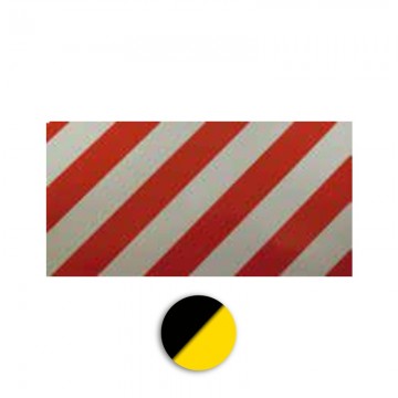 Protector parking foam negro/amarillo plano 50x25x2.5 cm