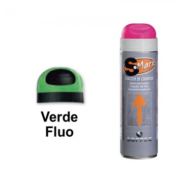 Spray fluorescente S Mark Verde