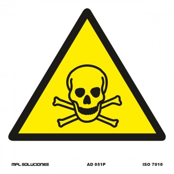 Señal: Peligro de intoxicación