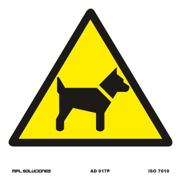 Señal: ¡Peligro! Perros