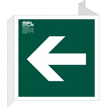 Banderola Cuadrada: Dirección izquierda