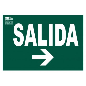 Señal: Salida derecha