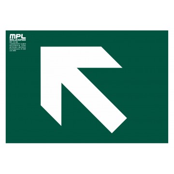 Señal: Flecha Izquierda Arriba