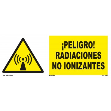 Señal: ¡Peligro! Radiaciones no ionizantes