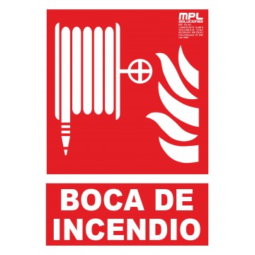 Señal: Manguera abajo