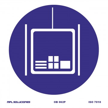 Señal: Solo mercancías