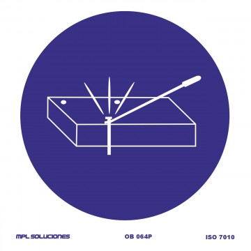 Señal: Obligatorio eliminar las puntas