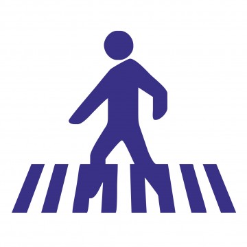 Plantilla Suelo Paso Obligatorio Para Personas