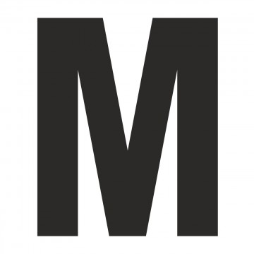 Plantilla Suelo Letra M