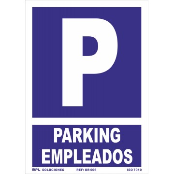 Señal: Parking Empleados