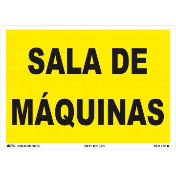 Señal: Sala de Máquinas