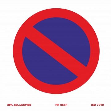 Señal: Prohibido aparcar