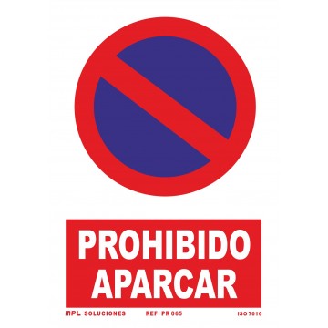 Señal: Prohibido aparcar