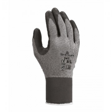 Guante 341 GREY nylon recubrimiento de látex impermeable