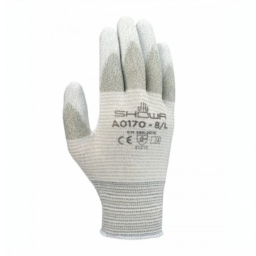 Guante A0170 nylon antiestático recubrimiento de poliuretano