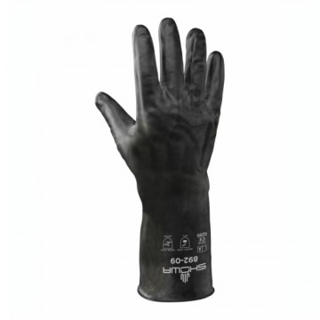 Guante 892 Forjado en caucho fluoroelastómero revestimiento de viton