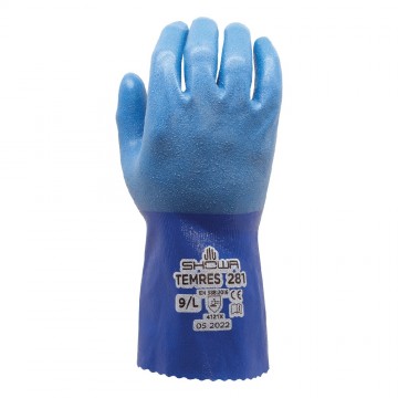 Guante 281TEMRES con Revestimiento de poliuretano microventilado transpirable  