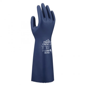 Guante Modelo CN741 nitrilo biodegradable EBT puño 380mm