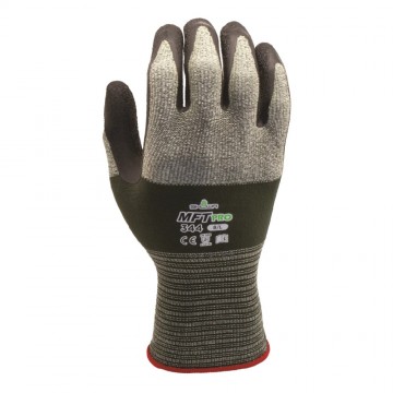 Guante Modelo 344 microfibra con revestimiento de látex natural, tejido sin costuras con forro de microfibra e hilo de nylon lon