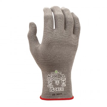 Guante modelo AC200 Duracoil Alpha antiestático con forro de HPPE